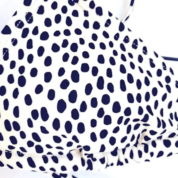 Kendall + Kylie Swim High Waisted Animal Dot Print Bikini Women’s Size Small - Picture 4 of 11